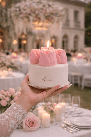 Amélie Tulips Bouquet Candle given as a perfect gift for Valentine's Day