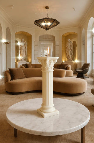 Magnificent Roman Column Candle Set