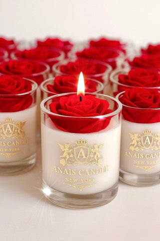 Je T’aime Rose Candle designed and handcrafted by Anaïs Candle.
