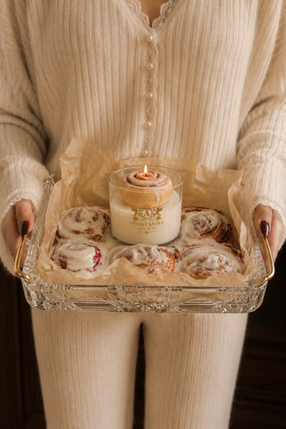Cinnamon Roll Crème Candle - XL