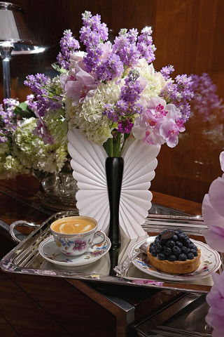 La Muse Butterfly Resin Vase