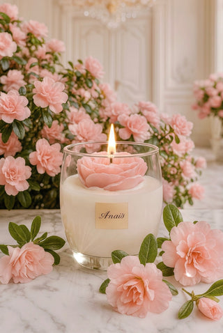 The Austin Rose Candle is made with non-toxic wax only.
