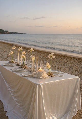 Opaline Conch Seashell Candle - XL in a Miami penthouse overlooking the ocean