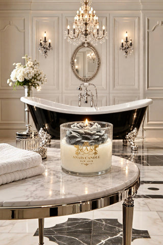 Maison de Pivoine Candle in Noir - XL