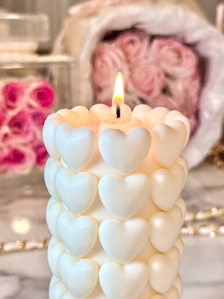 Million Hearts Candle