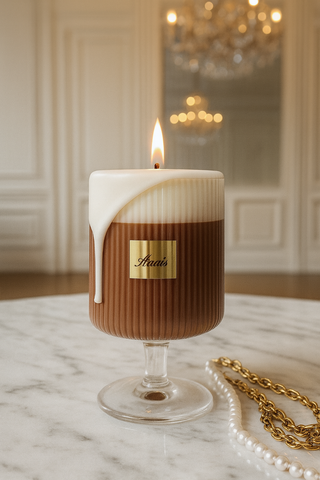 French Latte Candle