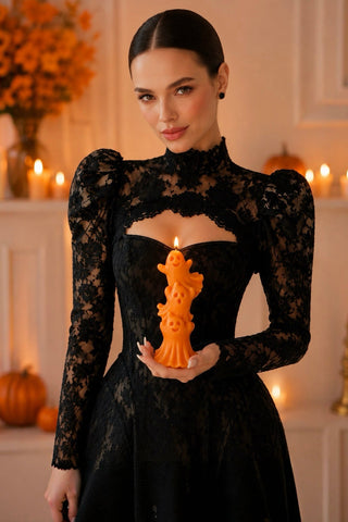 Halloween Happy Haunts Candle in Autumn Glow