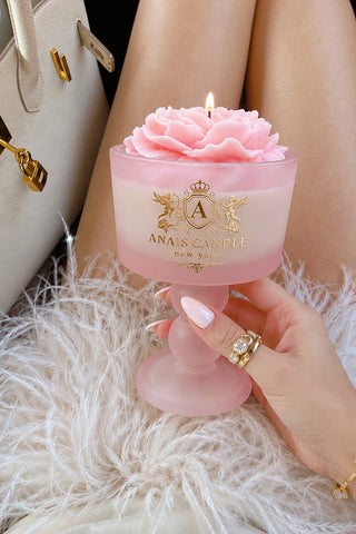 La Belle Peony Candle