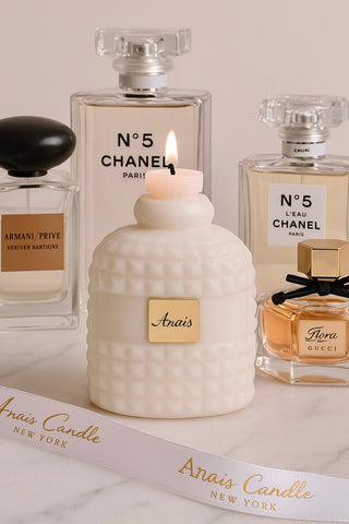 Fleur Perfume Candle designed and handcrafted by Anaïs Candle.