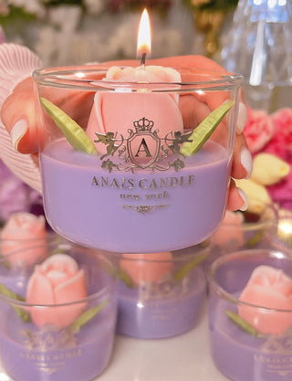 Blooming Tulip Candle is a handcrafted luxury candle, perfect for gifting.