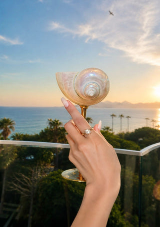 Seashell Enchanté Cup™️ Set of 2 in Gold