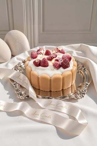 La Fraise Strawberry Charlotte Cake Candle – XXL