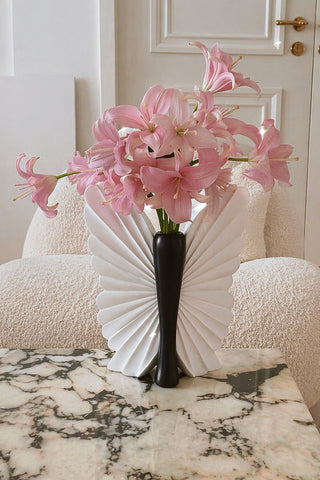 La Muse Butterfly Resin Vase