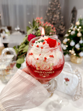 Holiday Sangria Cocktail Candle.