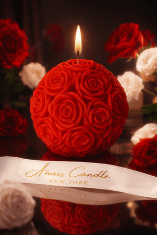 Flower Romance in Lipstick featured in a modern mansion's garden