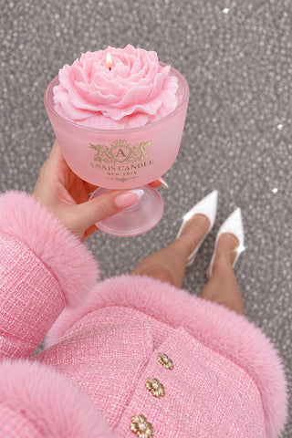 La Belle Peony Candle