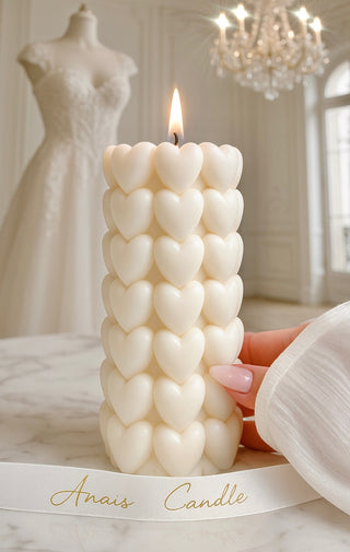 The Million Hearts Candle is an amazing gift for any special, romantic occasion.