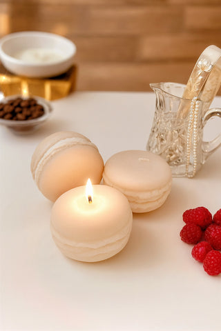 The French Macaron Set of Four is the perfect art decoration for any modern home