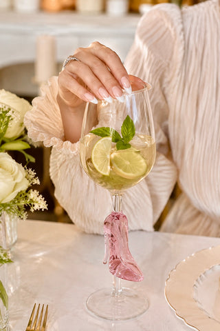 Cindarella’s Glass Slippers Wine Glasses, Set of 2