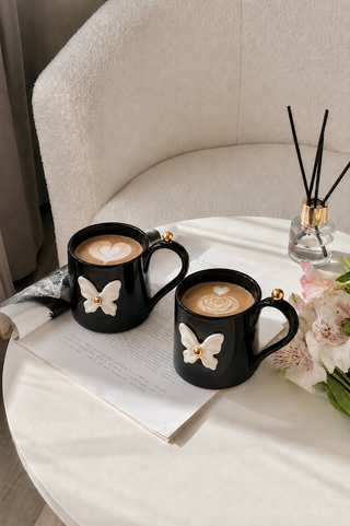 Butterfly de Paris Tea/Coffee Set of 5