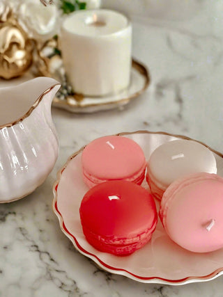 The French Macaron Set of Four - My Valentine