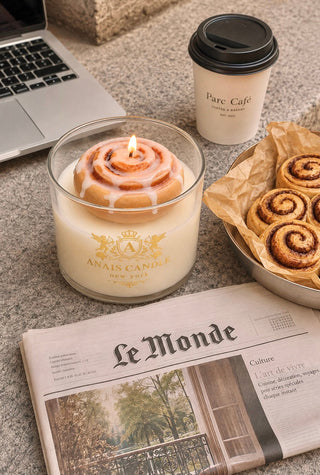 Cinnamon Roll Crème Candle - XL