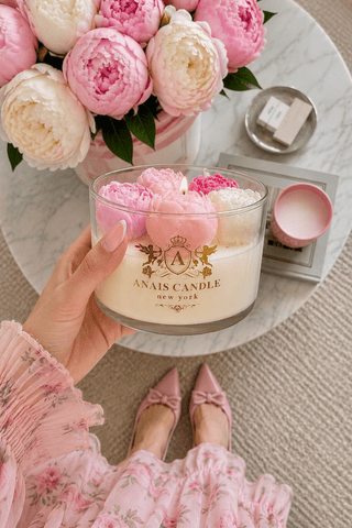 Peony Dream Candle in Parisian Pink - XL
