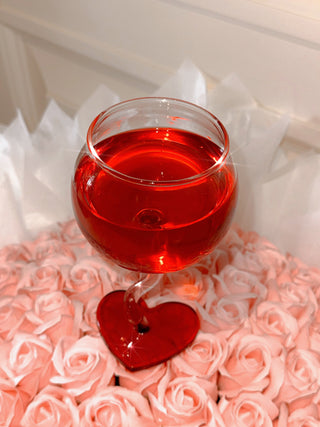 “My Valentine” Wine Glass Cup Set of 2