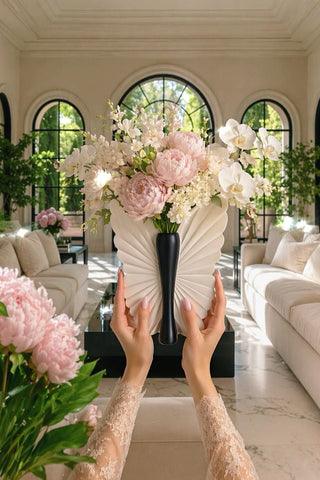 La Muse Butterfly Resin Vase