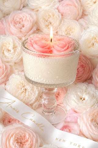 La Vie en Rose Candle
