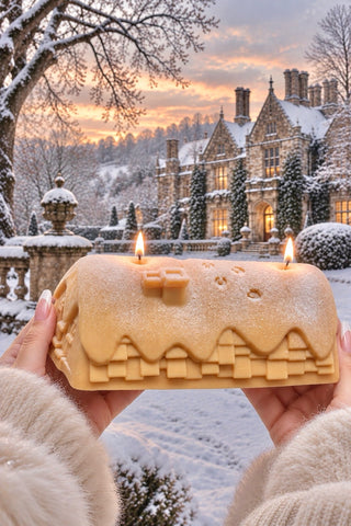 Gingerbread House of Noël Candle – XXL