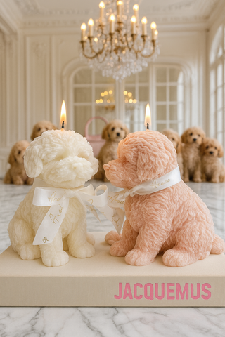 Anaïs Puppy Candle Set