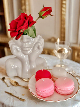 The French Macaron Set of Four - My Valentine