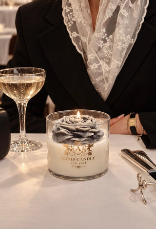 Maison de Pivoine Candle in Noir - XL