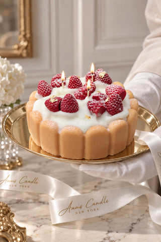 La Fraise Strawberry Charlotte Cake Candle – XXL