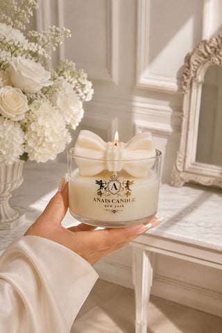 Bijou Bow Tie Candle - XL