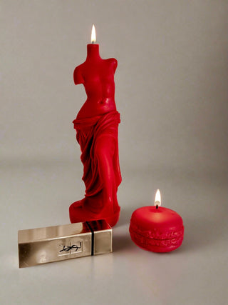 Venus Candle in Lipstick