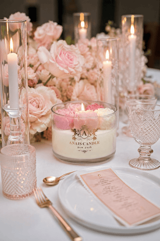 Peony Dream Candle in Parisian Pink - XL