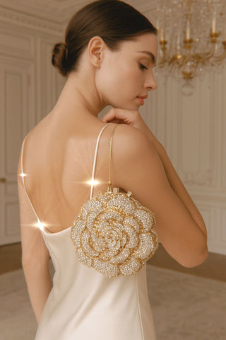 Rosette d’Or Mini Clutch