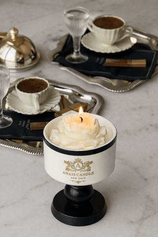 Jardin de Soie Candle is the perfect art decoration for boutique hotels