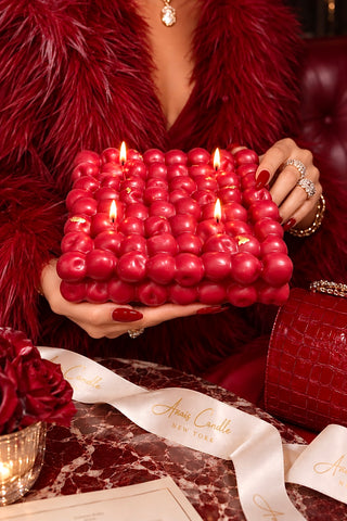 Chérie Cherry 4-Wick Cake Candle – XXL