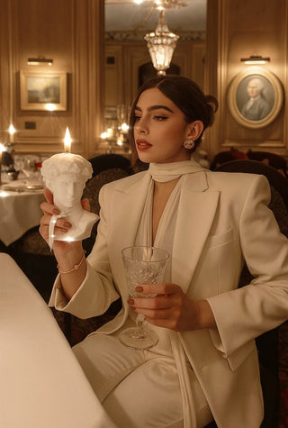 Anaïs Man & Venus Set in Sculpture White