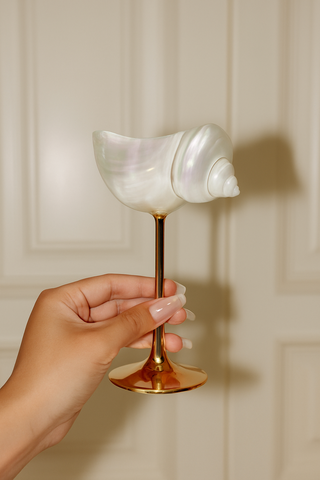 Seashell Enchanté Cup™️ Set of 2 in Gold