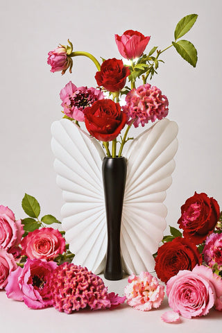 La Muse Butterfly Resin Vase
