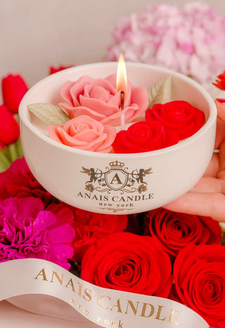 The Monet‘s Garden Candle designed and handcrafted by Anaïs Candle.