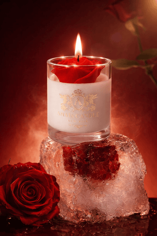 Je T’aime Rose Candle is the perfect gift for weddings, anniversaries, and holidays