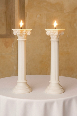 Anaïs Roman Column Set of 2