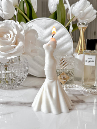 Romantic Gown Candle