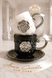 Camellia Haute Quilted – Black & White