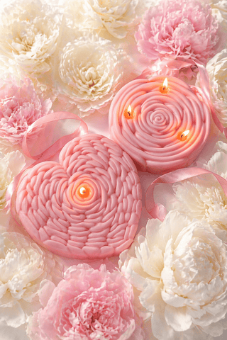 Coeur de Rose Candle - XL